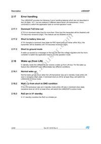 L9952XPTR Datasheet Page 22