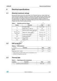 L9954LXPTR Datasheet Page 9