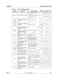 L9954LXPTR Datasheet Page 13
