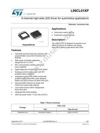 L99CL01XP Datasheet Cover