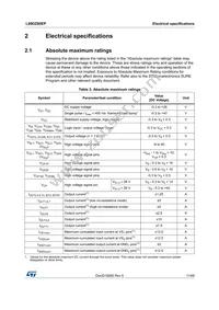 L99DZ80EP Datasheet Page 11