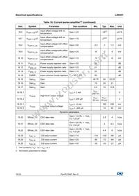 L99H01XPTR Datasheet Page 18