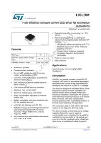 L99LD01TR-E Datasheet Cover