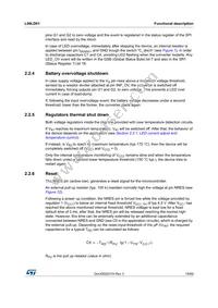 L99LD01TR-E Datasheet Page 19