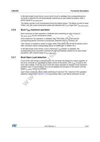 L99LD20Q6TR Datasheet Page 21