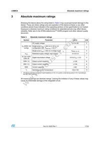 L99MC6 Datasheet Page 17