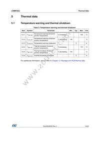 L99MC6GJTR Datasheet Page 19