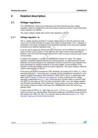 L99PM62GXPTR Datasheet Page 12