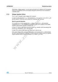 L99PM62GXPTR Datasheet Page 15