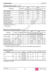 LA-101MK Datasheet Page 2