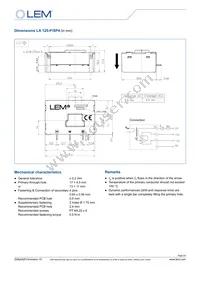 LA 125-P/SP4 Datasheet Page 3