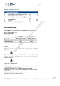 LA 130-P Datasheet Page 3