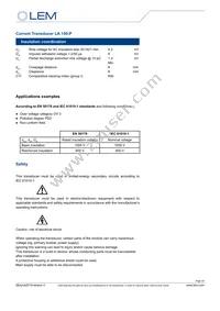 LA 150-P Datasheet Page 3