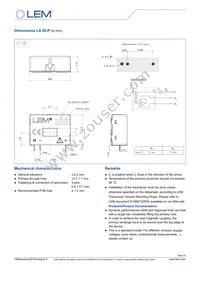 LA 25-P Datasheet Page 3