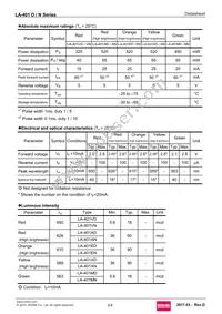 LA-401MD Datasheet Page 2