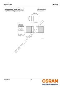 LA A676-Q2T1-1-Z Datasheet Page 11