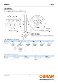 LA A676-Q2T1-1-Z Datasheet Page 14