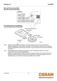 LA A676-Q2T1-1-Z Datasheet Page 15