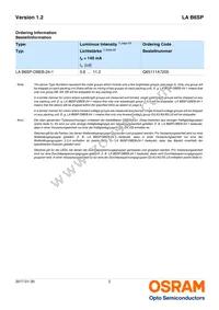 LA B6SP-DBEB-24-1-140-R33-Z Datasheet Page 2