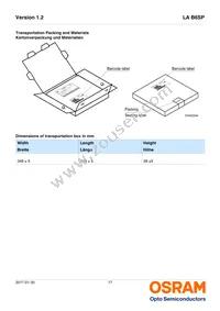 LA B6SP-DBEB-24-1-140-R33-Z Datasheet Page 17