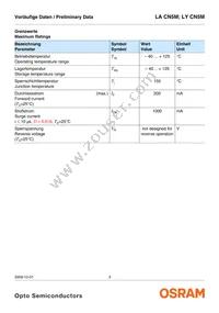 LA CN5M-GAHA-24-1-140-R18-Z Datasheet Page 3