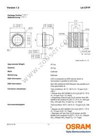 LA CP7P-KQKS-W3-0-350-R18 Datasheet Page 11