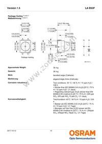 LA E63F-EBGA-24-3A4B-Z Datasheet Page 12