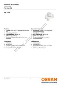 LA E65B-AACA-24-1-Z Datasheet Cover