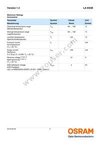 LA E65B-AACA-24-1-Z Datasheet Page 3