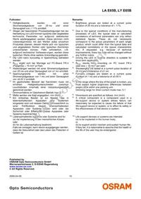 LA E65B-ABCA-24-1 Datasheet Page 15