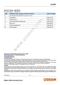 LA E65F-CADA-24-3A4B-Z Datasheet Page 12