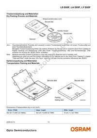 LA E65F-CADA-24-3B5A-Z Datasheet Page 13