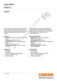 LA E67F-BACA-24-3A4B-Z Datasheet Cover