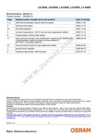 LA E6SF-BACA-24-1-Z Datasheet Page 17