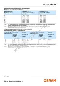 LA ETSF-BBCB-24-1-50-R18-ZZ-XX Datasheet Page 7