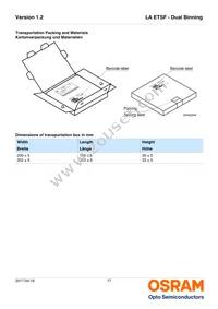 LA ETSF-R1S2-1-1+BBCA-24-1-R18-Z Datasheet Page 17