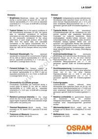 LA G5AP-CZDZ-24-1-100-R18-Z Datasheet Page 20