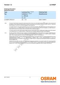 LA H9GP-JYKY-24-1-Z Datasheet Page 2