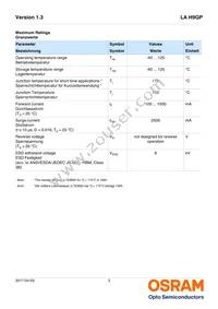 LA H9GP-JYKY-24-1-Z Datasheet Page 3