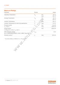 LA H9GP-JYKZ-24-H29C-350-R18-Z Datasheet Page 3