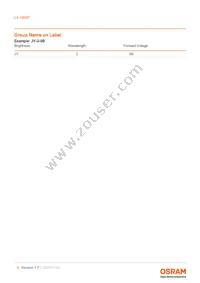 LA H9GP-JYKZ-24-H29C-350-R18-Z Datasheet Page 6