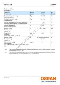 LA H9PP-JXKX-24-1-350-R18-Z Datasheet Page 3