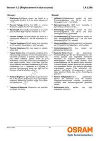 LA L296-P1R2-Z Datasheet Page 19