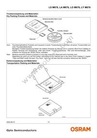 LA M676-R2T1-1-Z Datasheet Page 13