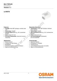 LA M67B-T2V1-1-Z Datasheet Cover