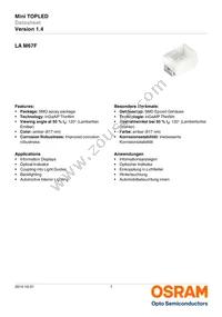 LA M67F-V1AB-24-Z Datasheet Cover