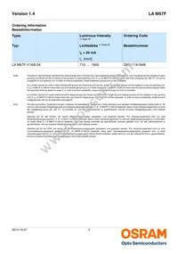 LA M67F-V1AB-24-Z Datasheet Page 2