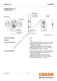 LA P47B-T2V1-24-1-Z Datasheet Page 10