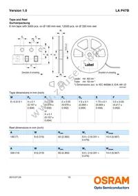 LA P47B-T2V1-24-1-Z Datasheet Page 15