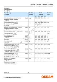 LA T676-Q2T1-1-0-20-R18-Z Datasheet Page 4